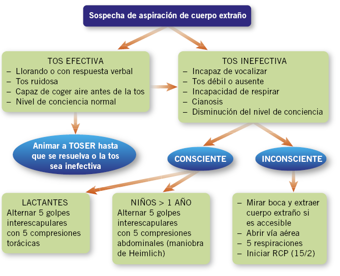 SEPEAP's tweet photo. Obstrucción aguda de la vía respiratoria superior. Algoritmo de maniobras de desobstrucción de vía aérea por aspiración de cuerpo extraño en paciente pediátrico. #PediatríaIntegral https://t.co/j3Bxlq9wHc https://t.co/tkE2M8eCgT