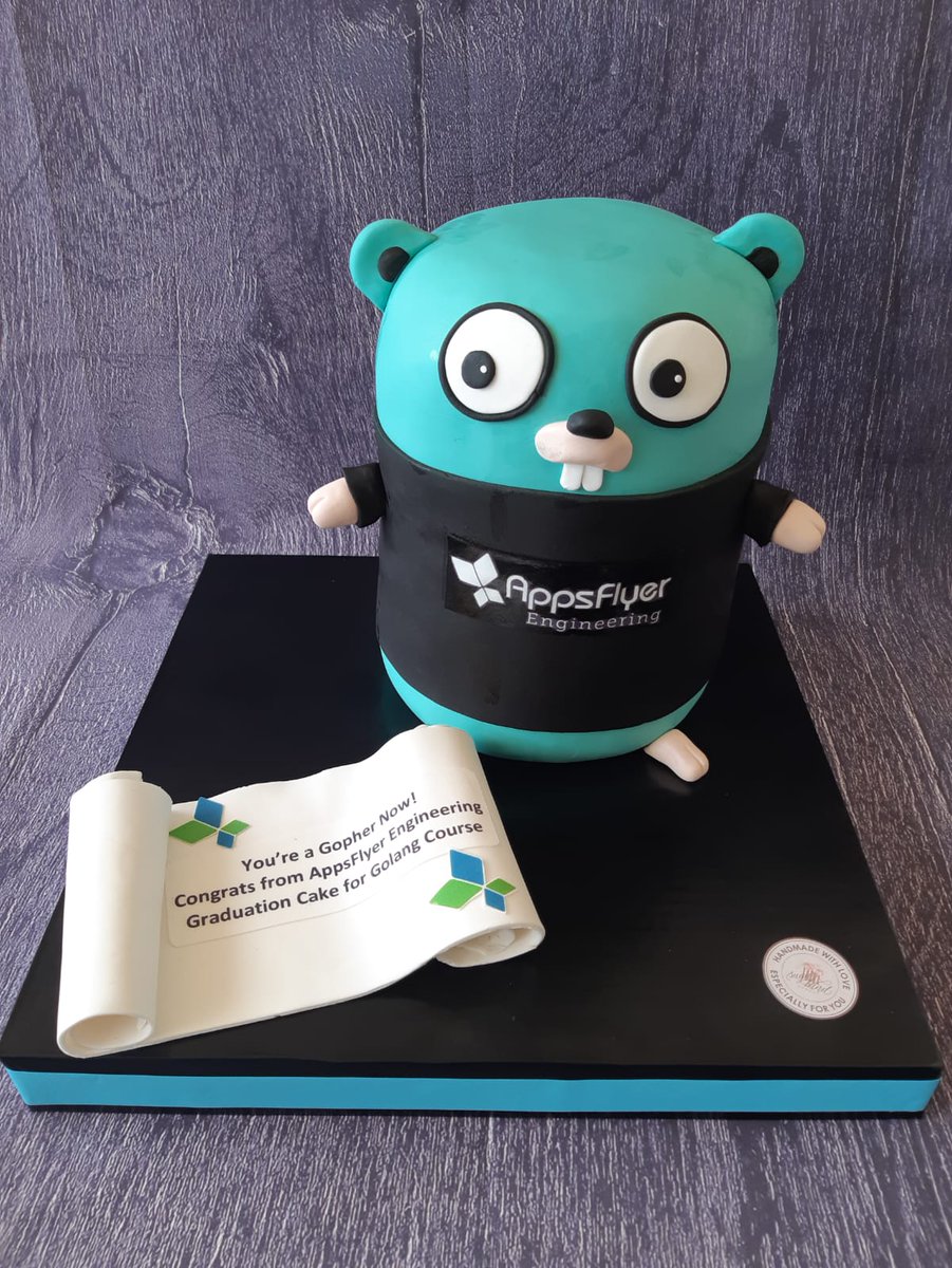 AppsFlyerDev's tweet photo. Congrats to the @AppsFlyer engineering #golang course graduates - you're gophers now! 

And thanks to @tebeka for helping us dive deeper into the code.

#codinglife #lifeatAF https://t.co/U88zfAeUH3