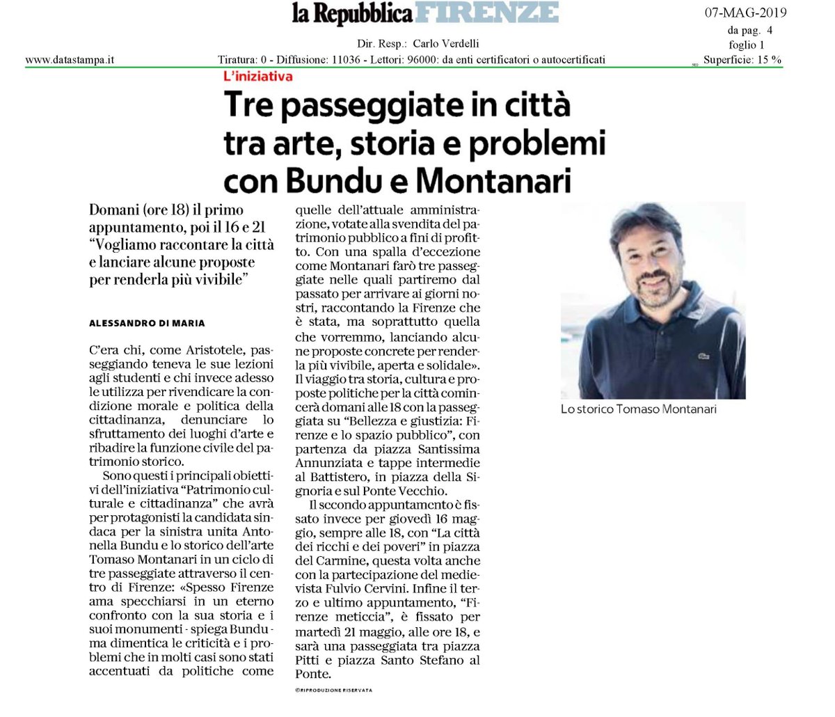 antobundu2019's tweet photo. Domani la prima passeggiata a #Firenze con @tomasomontanari, tra #arte #storia e problemi, come quelli creati dell'attuale amministrazione, votate alla svendita del #patrimonio #pubblico a fini di #profitto. #firenzedifferente https://t.co/gjtPMT0jbY