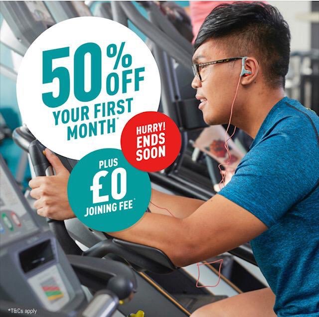 50% OFF YOUR FIRST MONTH PLUS £0 JF! 😃Hurry Ends Soon! Best offer to date! <a href="/PureGym_Poole/">PureGym_Poole</a>