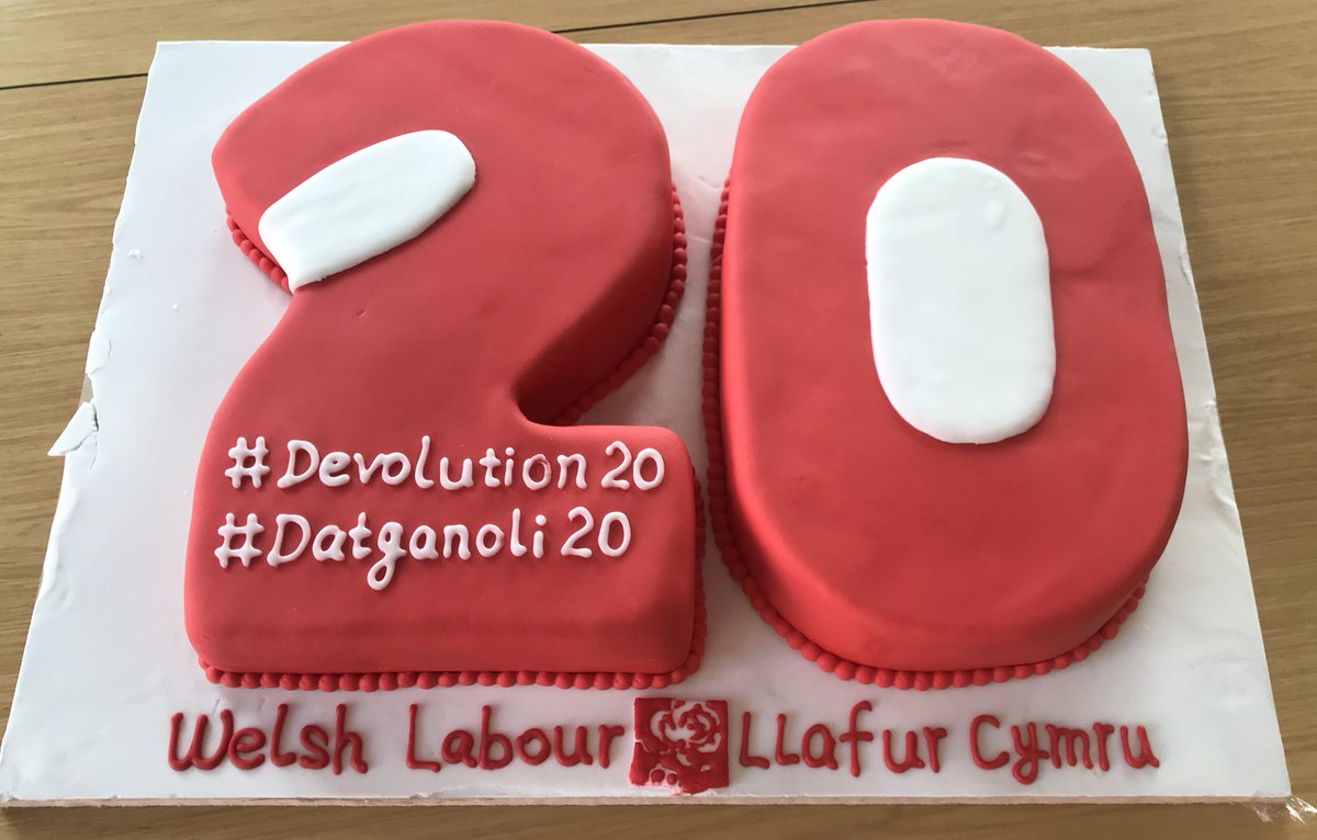 LabourSenedd's tweet image. This week marks 20 years since the first elections to the National Assembly. @WelshLabour introduced devolution to bring power closer to the people and communities of Wales and this week is an opportunity to celebrate that #Devolution20 #Datganoli20