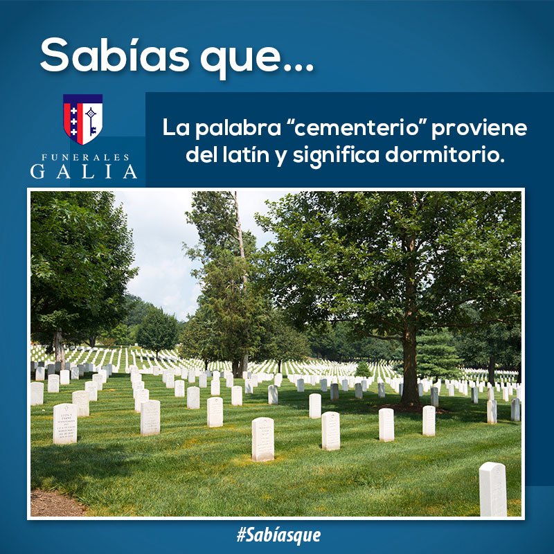 Ante la creencia popular de que la muerte solo es un tránsito y el fallecer era como dormir para posteriormente resucitar, históricamente se sustituyó el término necrópolis por el de cementerio, cuyo significado literal es dormitorio 👈 🤔
#Sabíasque #CelebremosLaVida #Cementerio