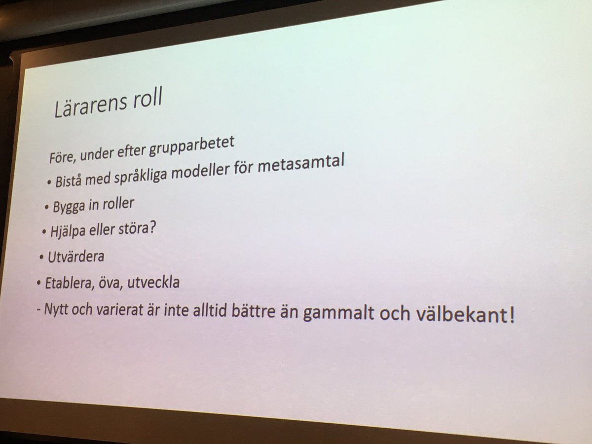 EvaSelin1's tweet photo. Lärarens roll för att få till samtal om läsning! @SheikhiKarin på #språkutveckling med #gothiafortbild https://t.co/Bp1MlyQuhn