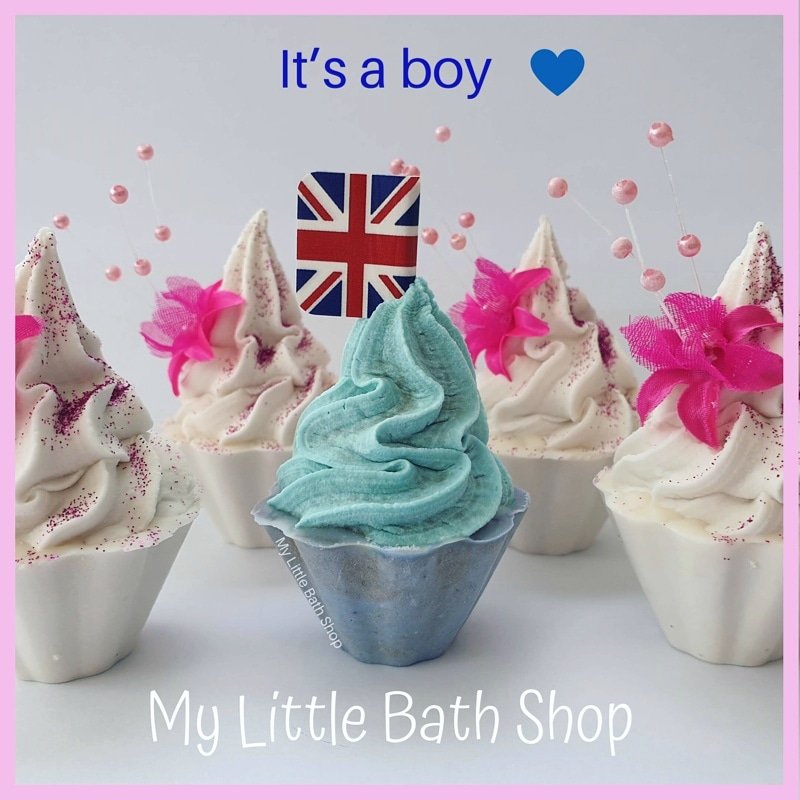 It's a boy 💙 Congrats to Meghan and Harry from the My Little Bath Shop girls 👑💙👶 #royalbaby #itsaboy #proudtobebritish #mylittlebathshop #bathbombs #bathcreamers #wholesalebathproducts