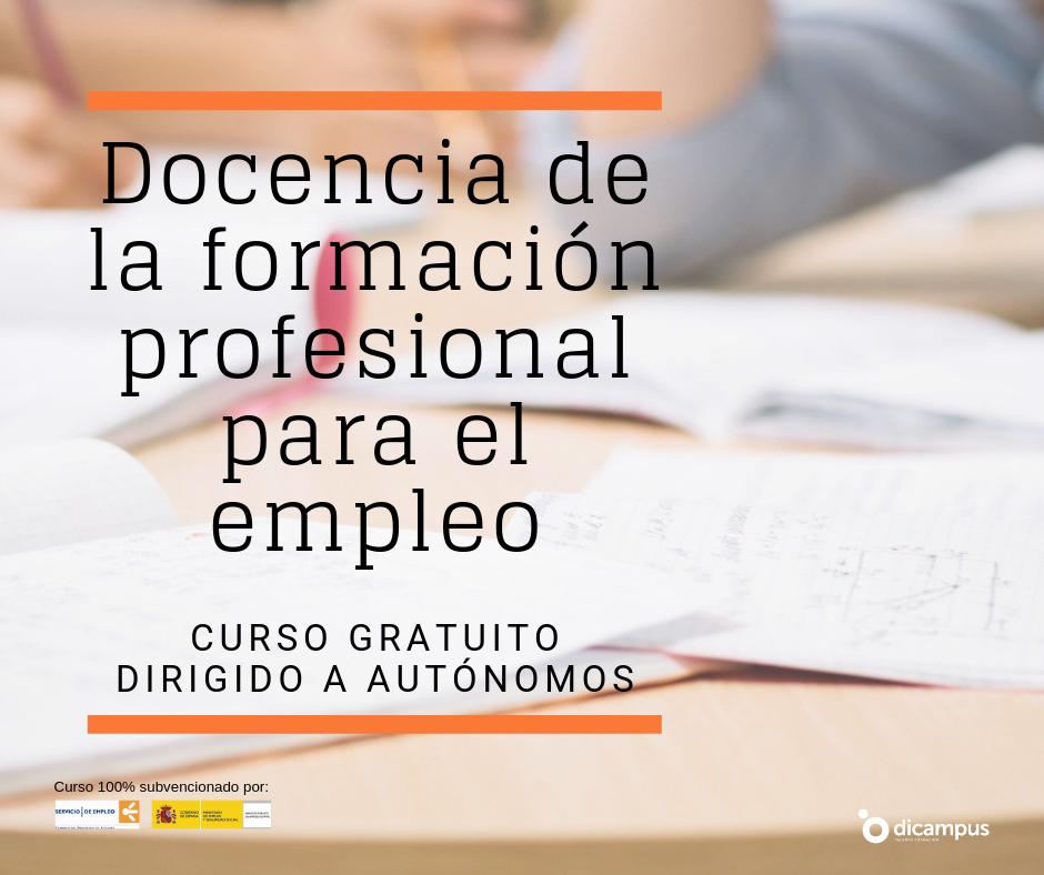 ¡Tenemos el curso que necesitas! 
Docencia de la formación profesional para el empleo, con obtención del #certificadodeprofesionalidad 🔝

380 h (340 h teóricas + 40h de prácticas no laborales)

➕info:
ow.ly/cCyb50u1J7M