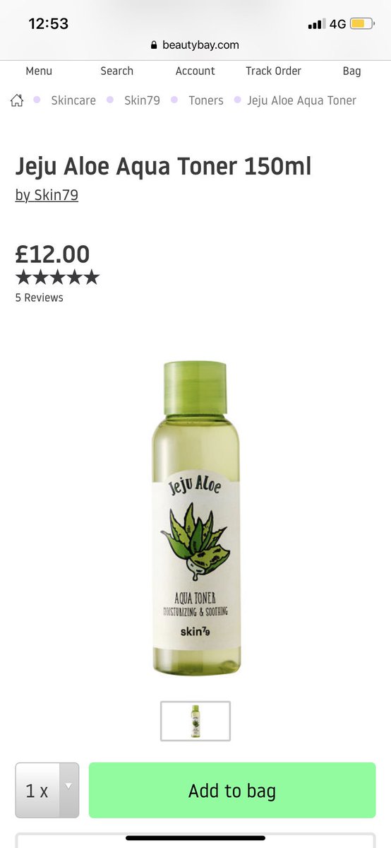 Holly_Meacham's tweet photo. @beautybayhelp hi, I ordered this toner from your website and received a completely different one? https://t.co/loCUBnhste