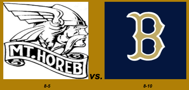 Baraboo is back in action tonight in a home game against Mt. Horeb - first pitch 5pm!