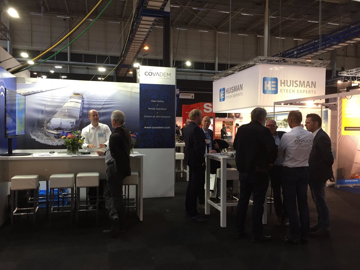 #Binnenvaart @Maritime_EH Ook CoVadem is op de beurs CoVadem stand:         standnummer I 130.