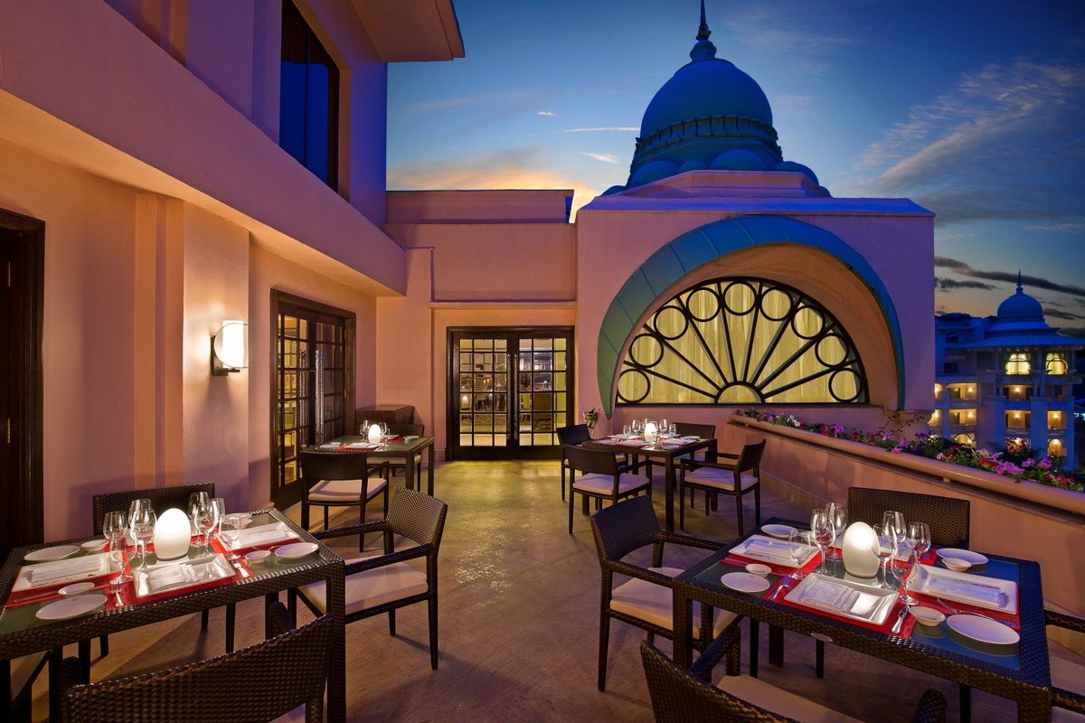 TheLeelaHotels's tweet photo. Indulge in colours, textures and aromas of signature dishes, specially hand crafted by our master chef at #LeCirqueSignature #TheLeelaPalace #Bengaluru. https://t.co/Mhfgz6bXg4