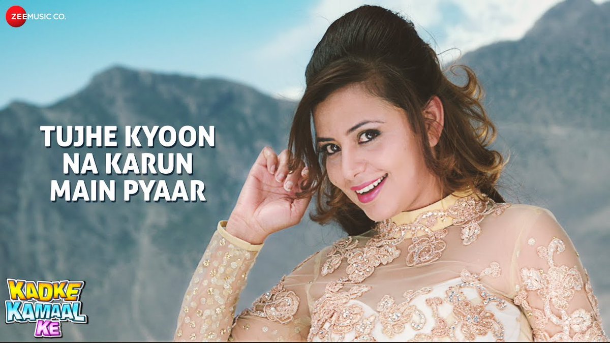 ZeeMusicCompany's tweet photo. Here's presenting #TujheKyoonNaKarunMainPyaar from #KadkeKamaalKe sung by #YashikaSikka @sohinimishra6 #TashM
Tune in now!
https://t.co/V2q0TL5Kok
#AryanA #NitaD https://t.co/VlW7r9zljC