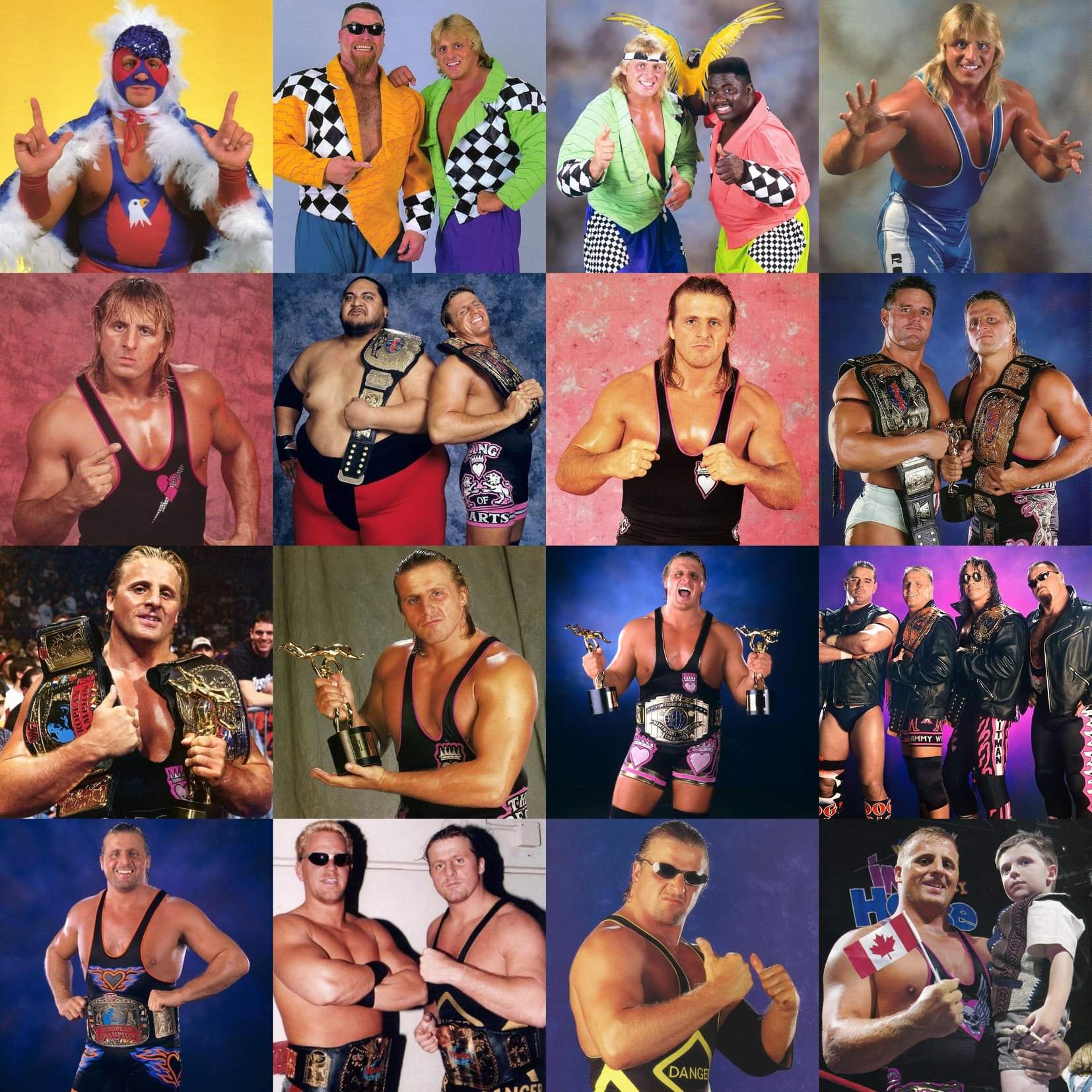 Happy birthday to the late, great Owen Hart. 