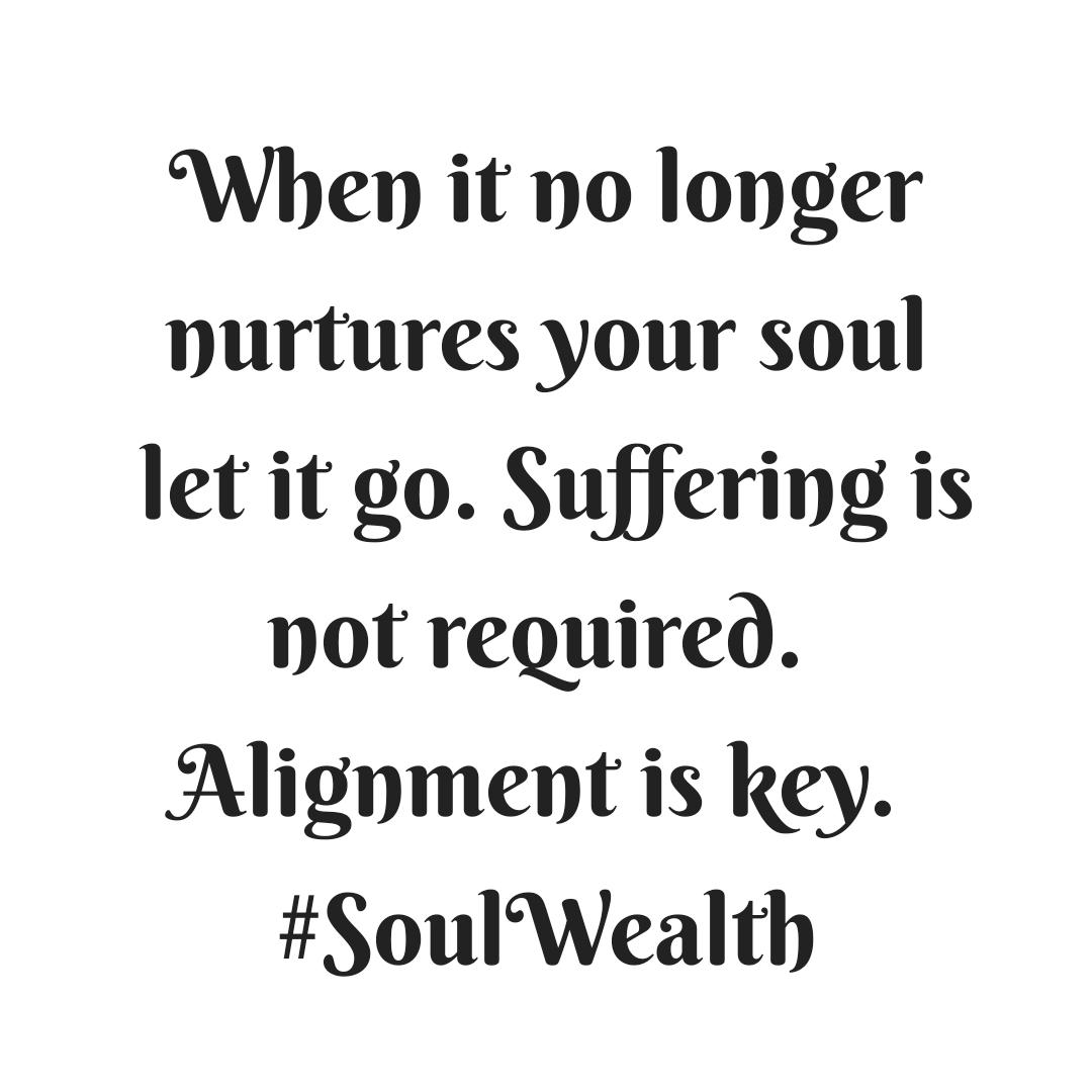 AllThingsVikki's tweet photo. When it no longer nurtures your soul let it go. #SoulWealth #FaithBuilder #IntangibleProsperity #DisruptiveAuthenticity https://t.co/yH611WXK8g