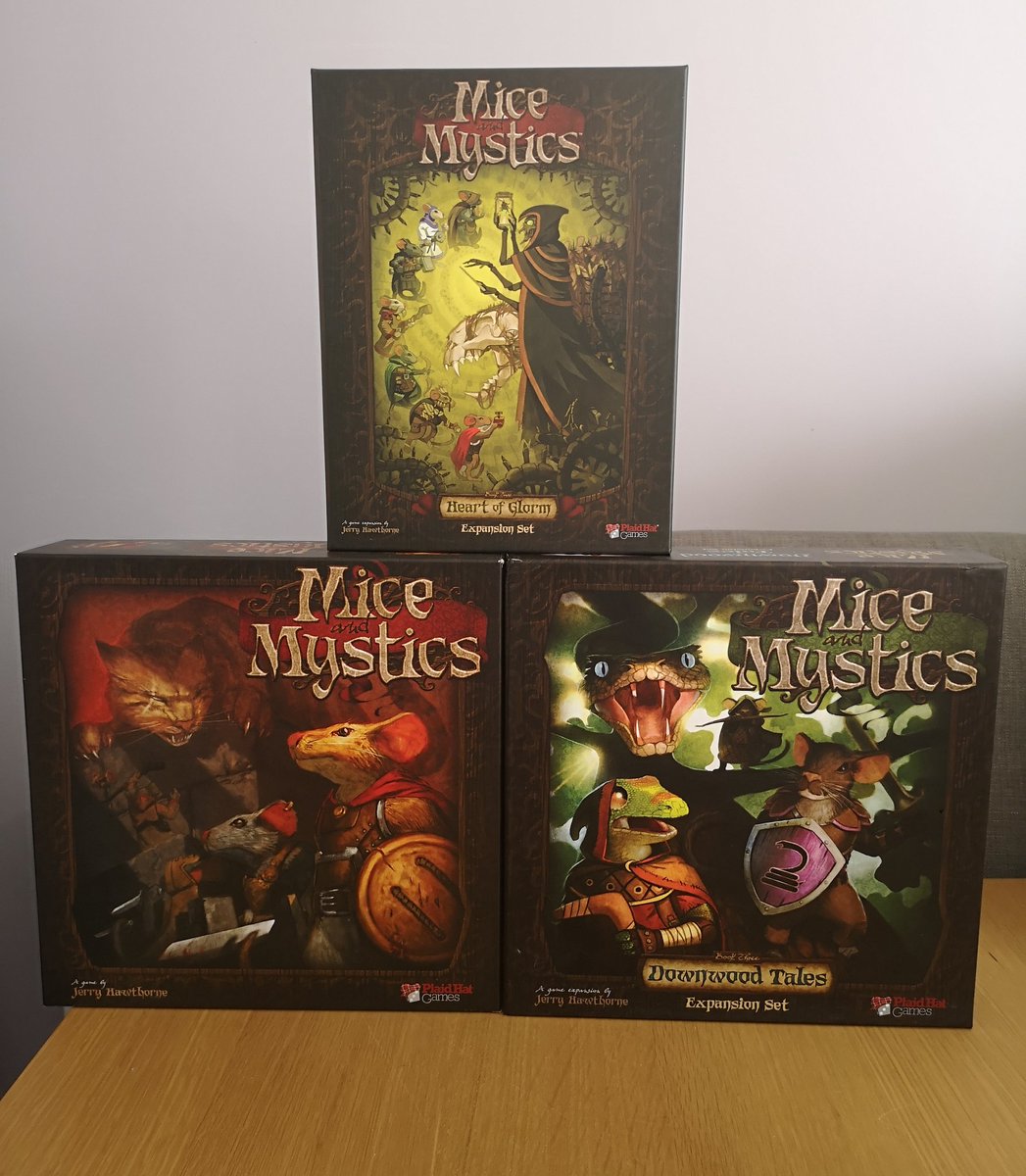 Agitatedkraken1's tweet photo. I've finally got everything for mice and mystics by @officialplaidhatgames I love this game now I just need to paint the minis or get someone to do them for me.
#boardgamegeek #boardgame #boardgames #boardgamer #bgg #tabletopgames #tabletop #tabletopuk #meeplespeoplescircus https://t.co/05DyoPywQA