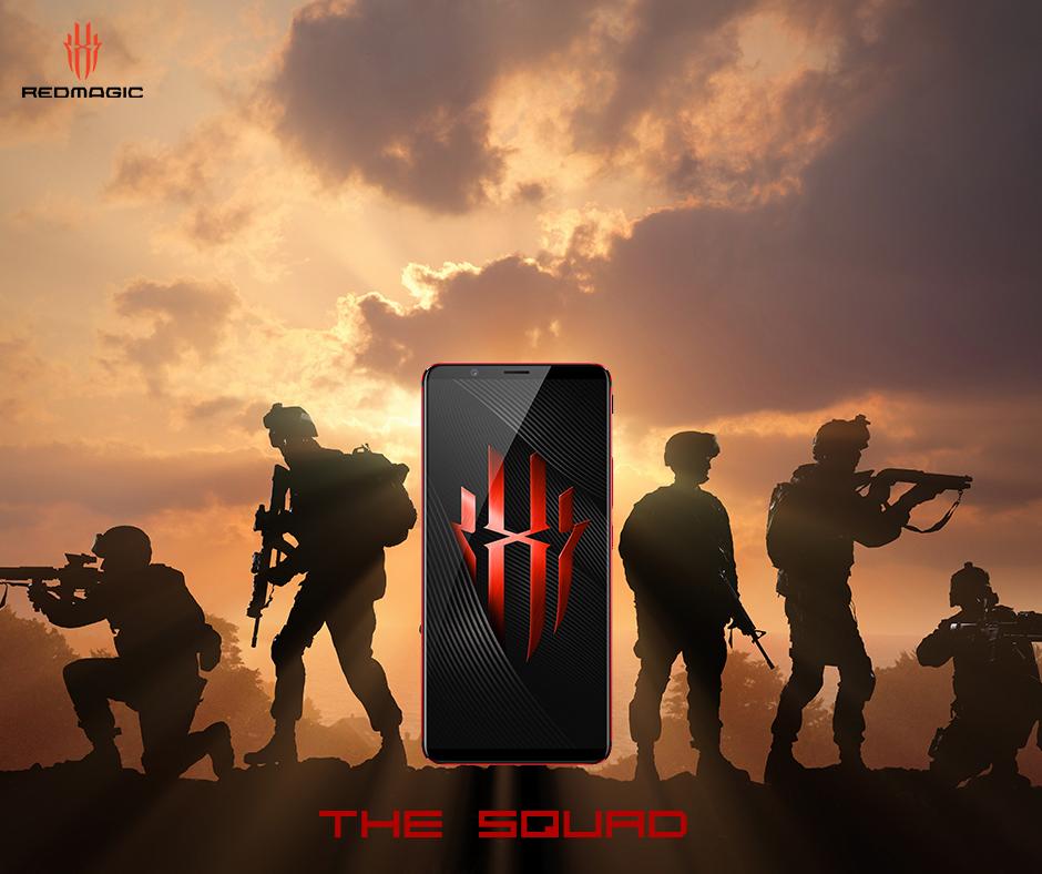 RedMagicIN's tweet image. You, your team, your squad. 
Buy Now: amzn.to/2rO2yWe
#GametimeAnytime #RedMagic #GamePhone #pubgmobile #buyonline #AndroidGamers #HDGaming #smartphone #performance #gadget #Technology #Mobile #Graphic #GameTime #Technology
