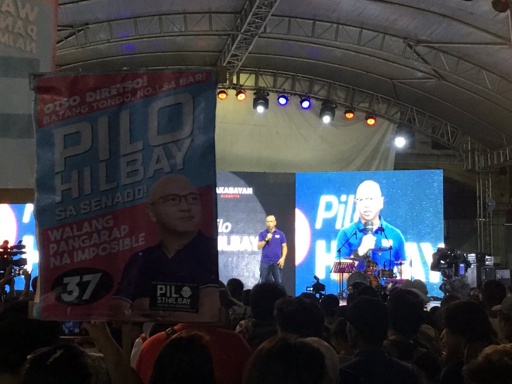 KabataanKatip's tweet photo. PRESENTING: The 11 endorsed senatorial candidates of the Makabayan Coalition! #LabanPinas!  

#22Colmenares
#9Aquino
#15Binay
#23DeGuzman
#25Diokno
#26Gutoc
#37Hilbay
#47Matula
#52Osmena
#55Poe
#59Tanada https://t.co/wWHzosEN61