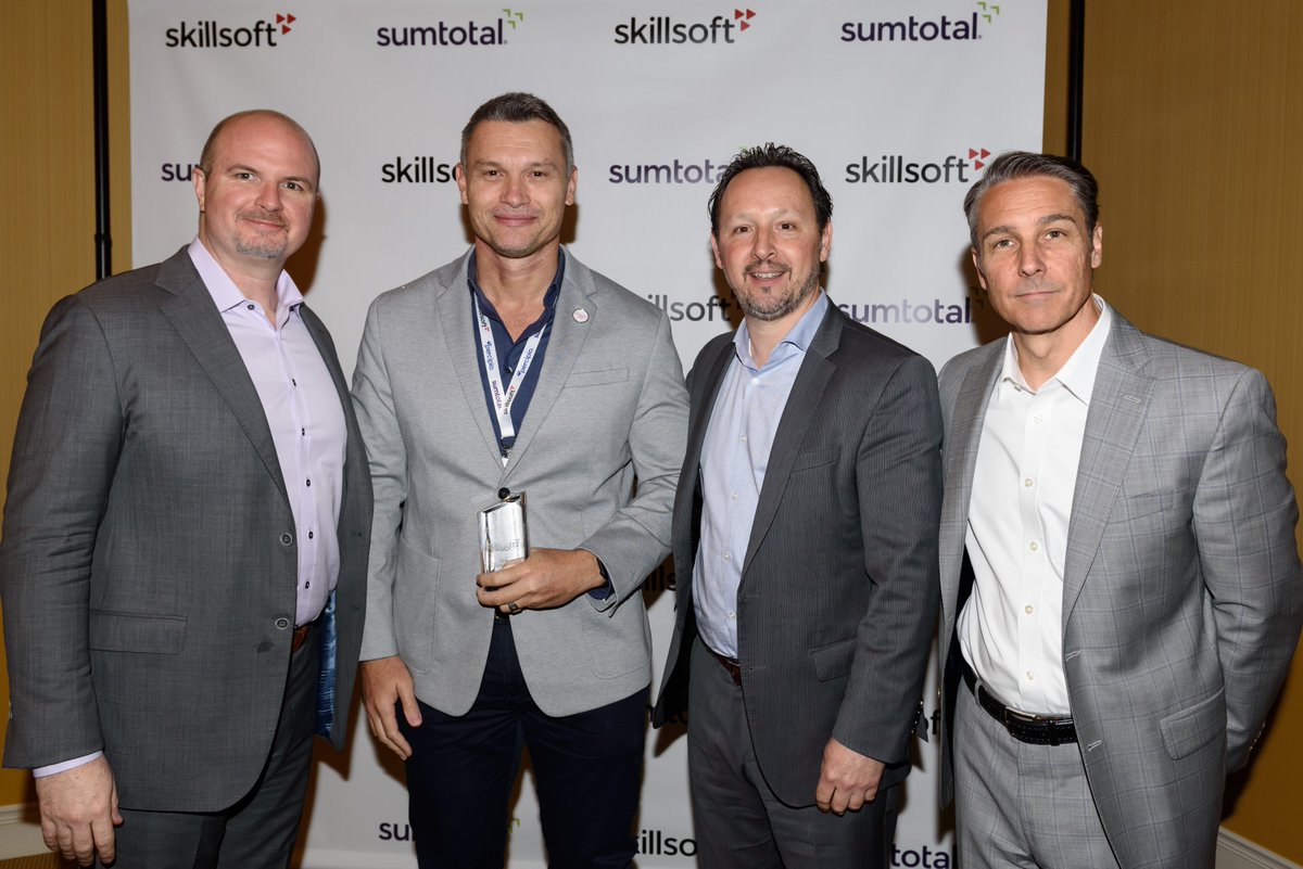 LRMGPerformance's tweet photo. LRMG won the SumTotal Channel Partner of the Year Award at #InnovationAwards #Perspective19. LRMG finished ahead of other global partners, because nobody integrates around the job like we do. Together with @SumTotalSystems we positively shape the future of organisations & people https://t.co/BVHVNsCMlH