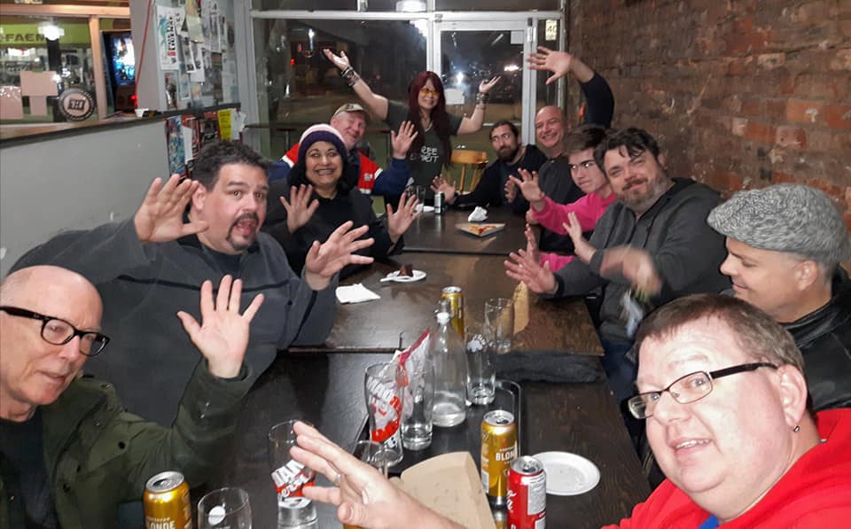ThinkTankTracee's tweet photo. FYI @ThinkTankTracee 
Join us at @MulberryCoffee at 193 #JSN #HamOnt tonite 6:30-9pm  #May7 @darrylgold @misfitgraves @Mauvine @danzen @HamProWrestling @UteSchmid @northendbreezes @fistandantalus @LeeEdwardMc #poetentialisticly #Nixy
@DragnDon @MyShotInTheDark @rockstarauthor https://t.co/xhPlcY7oH9