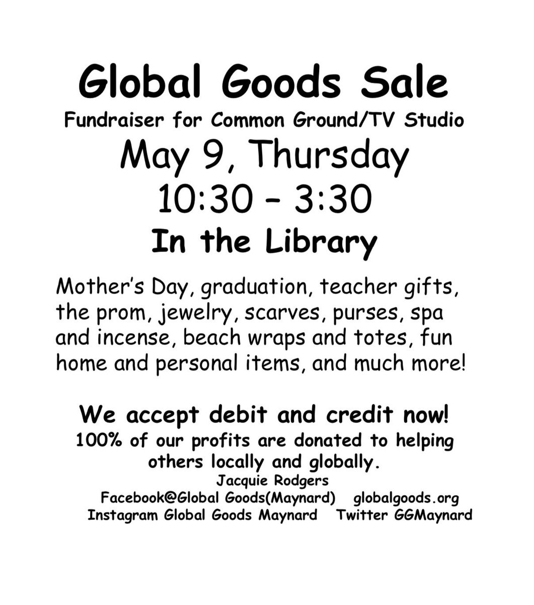 TheMohawkPost's tweet image. Global goods this Thursday!