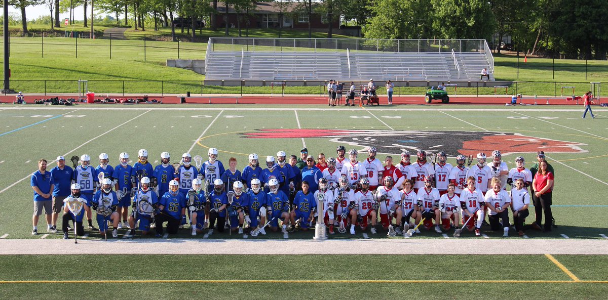 Group picture before the #JeffcoCup #JeffcoFamily <a href="/FoxLacrosse/">Fox Warrior Lacrosse</a> <a href="/SeckmanJagLax/">Seckman Lacrosse</a>