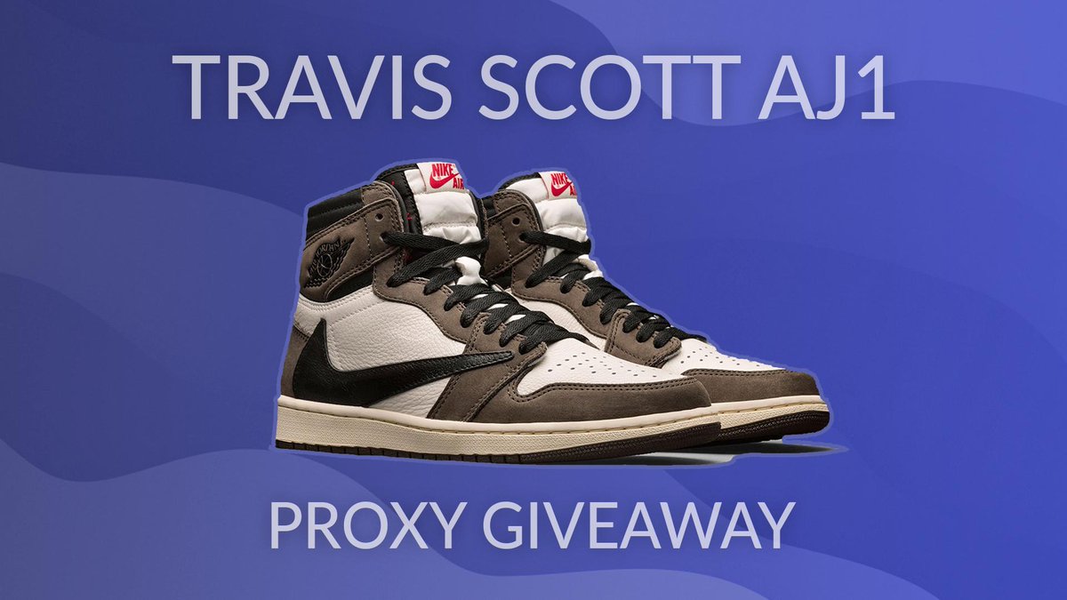 Travis Scott AJ1 proxies are available - incl. our high speed VA residentials (as low as 20ms to footsites) pantherproxies.com/product-catego… 🎉 Giveaway 🎉 We're giving away 10 resi proxies to 2 winners. To enter you must: ✅ RT + Like this post ✅ Follow our account ✅ Tag a friend