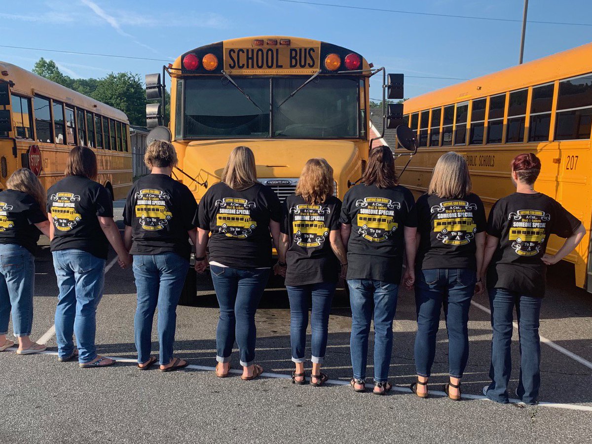 Thankful for our <a href="/Gwoodelem/">Glenwood Elementary</a> bus drivers! They are the best:) <a href="/AWDowdle/">Amy W. Dowdle</a> <a href="/McDowell590/">McDowell Co Schools</a> #dragonsdrivebuses #lovethebus