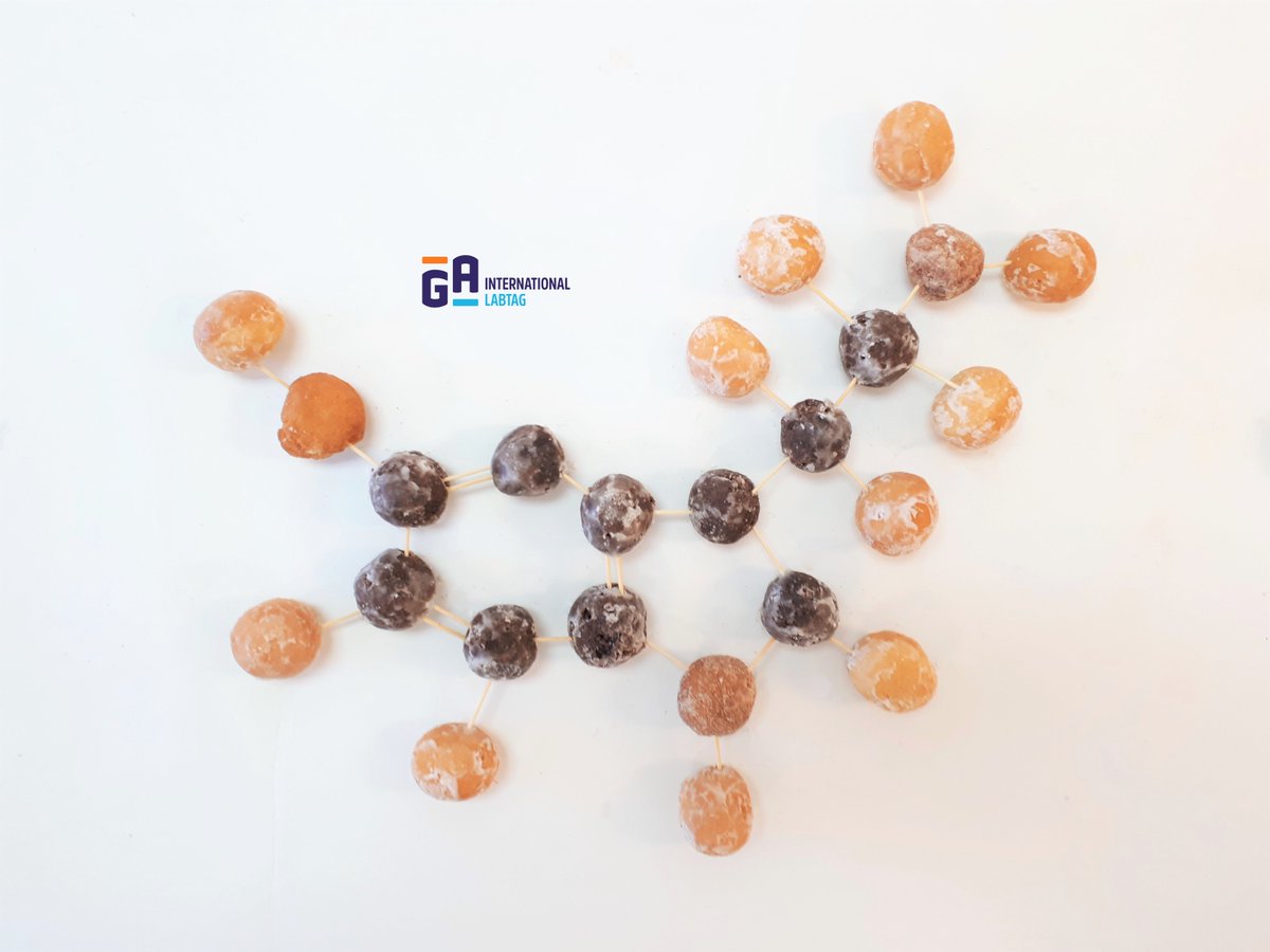 labtagofficial's tweet photo. Happy #Timbittuesday! Here to brighten your day is the "happy" neurotransmitter serotonin, made out of #timbits, which are also known to make people happy!
@TimHortons #molecules #neuroscience #3d #serotonin #science #scientist #neurotransmitter #happy #biology #physiology https://t.co/GkUffOehCY