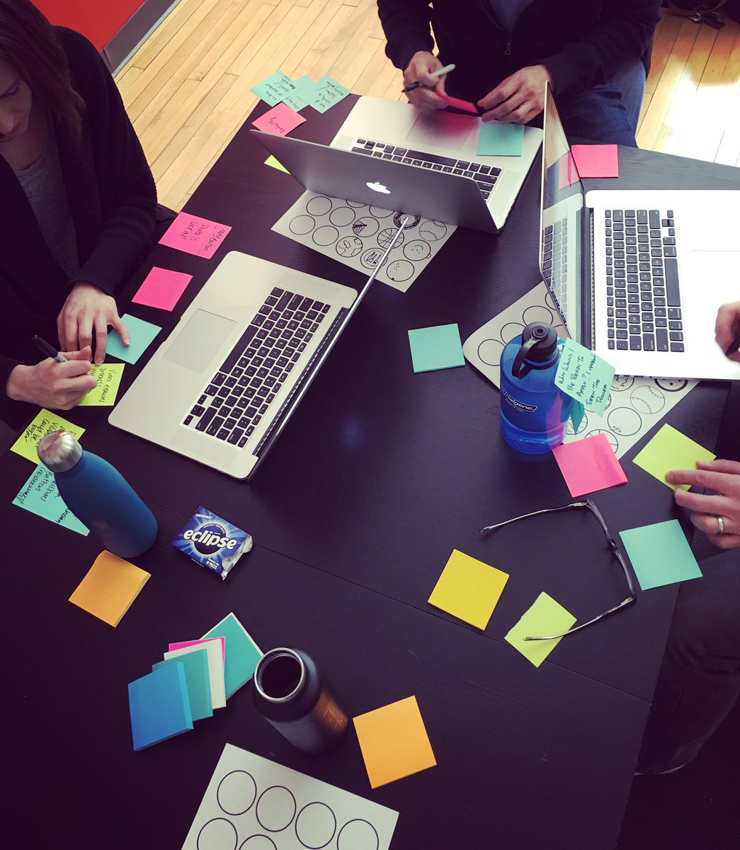 Another fun day equipping design leaders with new tools to solve the right problems, get to innovative ideas, and have lots of (colorful) fun along the way. Thanks for hosting me <a href="/TealMedia/">Teal Media</a> ! #HCD #facilitation