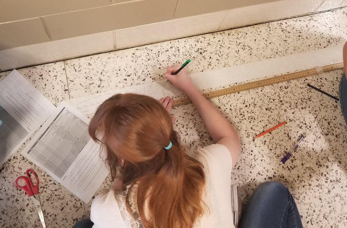 rcshsGreenhill's tweet image. #Biology students making scaled models of the timeline of the emergence of life on Earth. #scientificmodels #geologictime #rcshspride