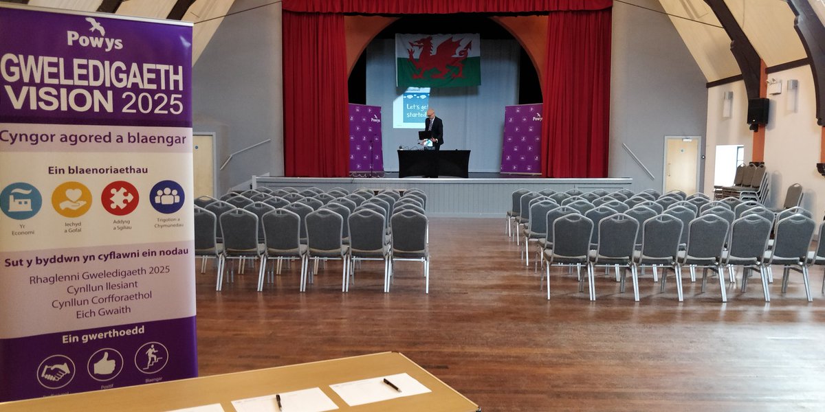 Yeoyeo86's tweet photo. Scene set for the @PowysCC Lotto launch this evening. A great initiative with the potential to support many local   causes, charities, third sector and communities within Powys. Interested? Find out more and sign up at https://t.co/mearAmVB2U  #PowysLotto https://t.co/ezurSRLXA1