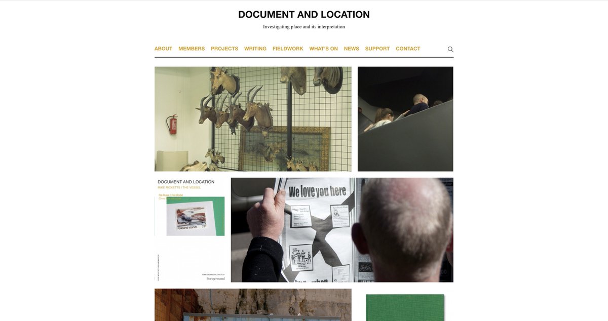 DocandLocation's tweet photo. We're delighted to announce the new #documentandlocation website https://t.co/1sck0Sk9mC. Designed by #Bristol #webdesigner David Abbott the new website features information on all members, their recent projects, #workinprogress, #writings and regular event updates. https://t.co/DHwQfF0k7i