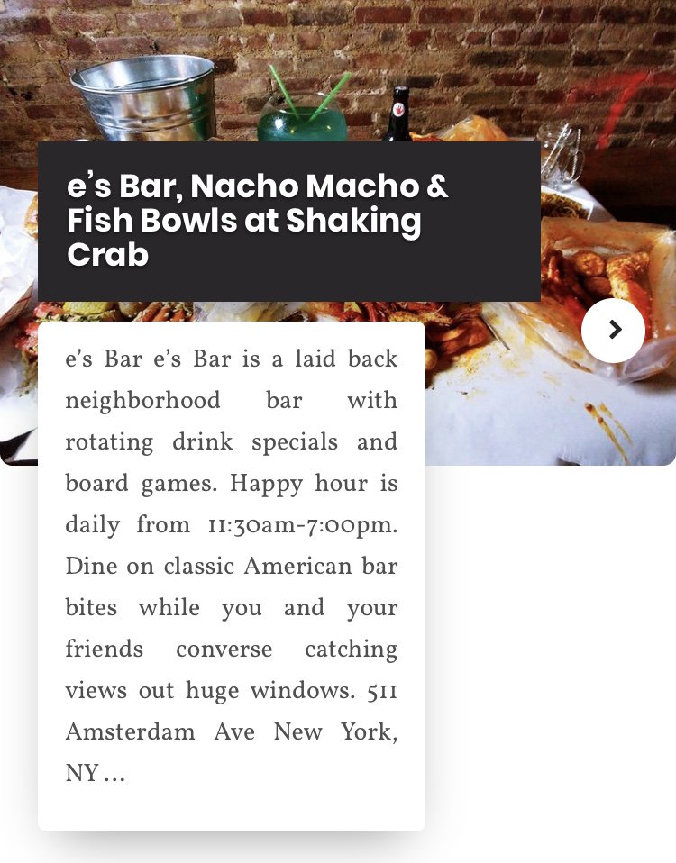 TheWTMApp's tweet photo. #WTM Happy Hour: There’s nothing better than some good food and happy hour. 😍🔥
• •
Download our new App so you never have to miss another happy hour!
#wtmhappyhour
#esbar
#nachomachotaco
#shakingcrab
#cocktails
#whatsthemove https://t.co/djGF9kPywT