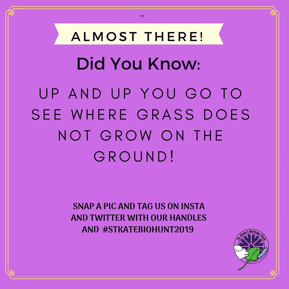 StKatesBioClub's tweet image. 