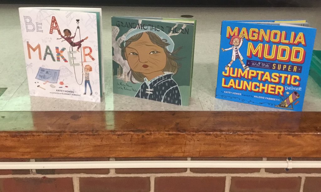 What a great visit from <a href="/Kateywrites/">Katey Howes</a> today! Thank you for reading Be a Maker and making us think about the question “Are you proud of what you made?“ at the end of each day 😌🙌🏽 <a href="/CB_Buckingham/">Buckingham Elem.</a> <a href="/CB_LMalakoff/">Lauren Malakoff</a> <a href="/CBNKirsche/">Naomi Kirsche</a> <a href="/CB_fvollman/">Francine Vollman</a>