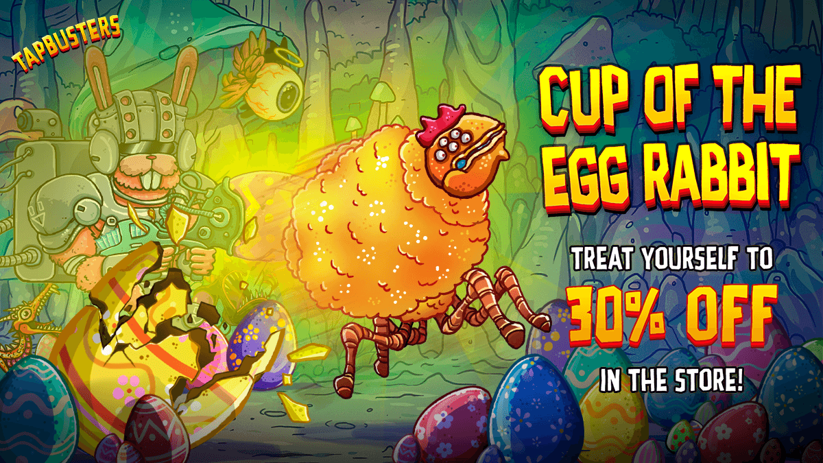 TapBusters's tweet photo. Holy cluck! π The final round of the Cup of the Egg Rabbit is live, and HELL CHICKEN is up for grabs! This deviled Minion is only available for a limited time, so earn those 200 Arena Cups before she flaps her flightless wings off into the sunset. π
#TapBusters #TiltingPoint https://t.co/7nLVHegy9q