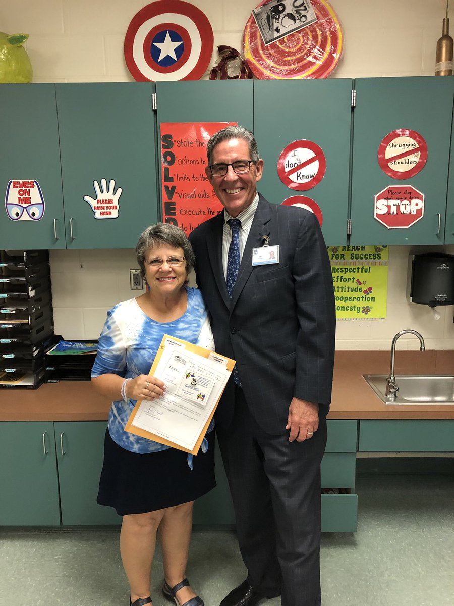 jrussell_t's tweet photo. Osteen Elementary: Honoring two of the best at @obebroncos.  TOTY and Crystal Apple nominee Ms. Heidi Corchado is the school Media Specialist.  She is passionate about reading. Debra Knight received her 30 year pin and has served the children at Osteen for all of those years. https://t.co/CZnR7wwEw2