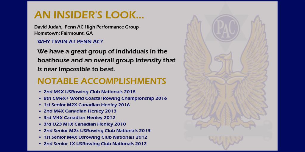 Penn AC (@pacra) on Twitter photo <a href="/pacra/">Penn AC</a> AC is proud to highlight HPG athlete, David Judah! Click here to learn more about David- pennac.org/penn-ac-athlet…
#schuylkillnavy #boathouserow #schuylkillnavyhpc <a href="/boathouse_row/">Schuylkill Navy</a> <a href="/toyotausa/">Terran Benjamin</a> #toyotaUsa <a href="/pacra/">Penn AC</a> AC is proud to highlight HPG athlete, David Judah! Click here to learn more about David- pennac.org/penn-ac-athlet…
#schuylkillnavy #boathouserow #schuylkillnavyhpc <a href="/boathouse_row/">Schuylkill Navy</a> <a href="/toyotausa/">Terran Benjamin</a> #toyotaUsa