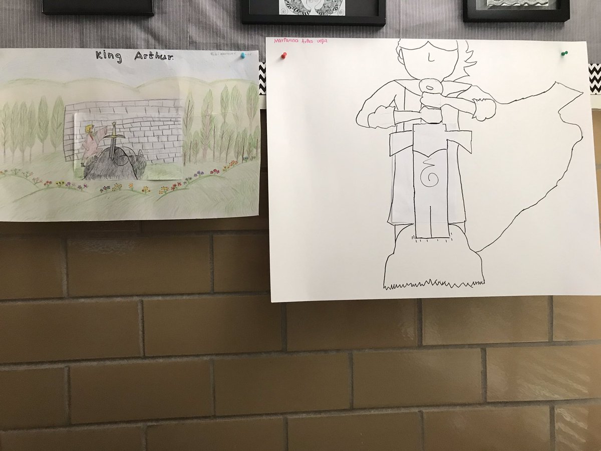 dokaal20's tweet photo. My students did this with a small squiggle-way to Rubi and Marianna! https://t.co/nndas5e07P