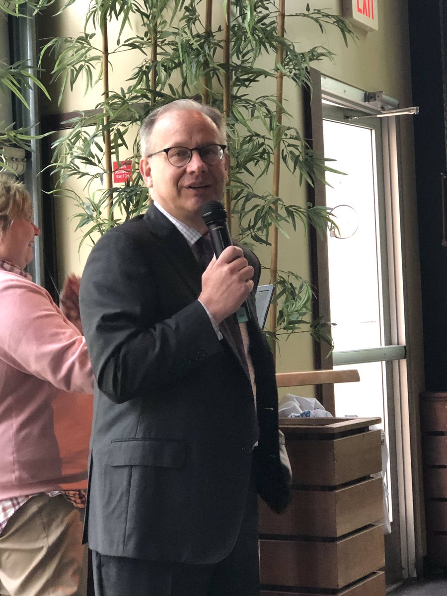 Moore4Nashville's tweet photo. This morning I had a lovely breakfast with a bunch of good people and a lot of great friends at the @nashvilledems Spring Breakfast. We got to hear from the Mayoral candidates, as well as leaders in the community about the work that needs to be done here in Davidson County. https://t.co/KwzJZUX5S5