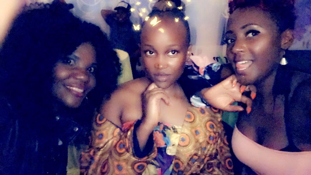 ShantalMurungi's tweet image. About last night with the divas @LilyKadima and @NairaMuzik 😏