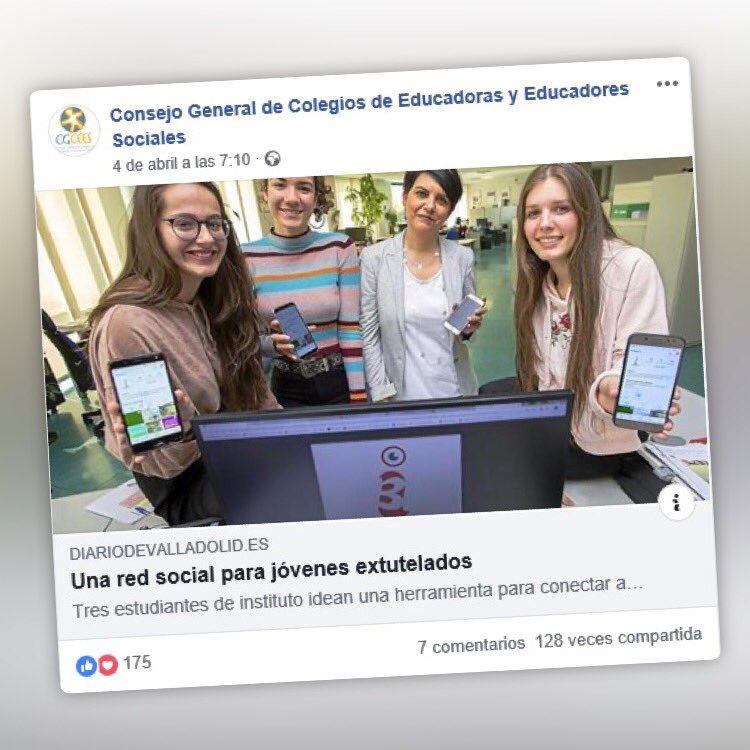 threeis3's tweet photo. Gracias a @Arfacyl_Org @CGCEES @adopcionmanaia @gaia_acoger por darnos visibilidad.
De parte de las Three i’s y de todos los jóvenes extutelados a los que queremos y podemos ayudar gracias a nuestra red social.
#audicreativitychallenge #three_is #con_ext https://t.co/hUJhkemAlz