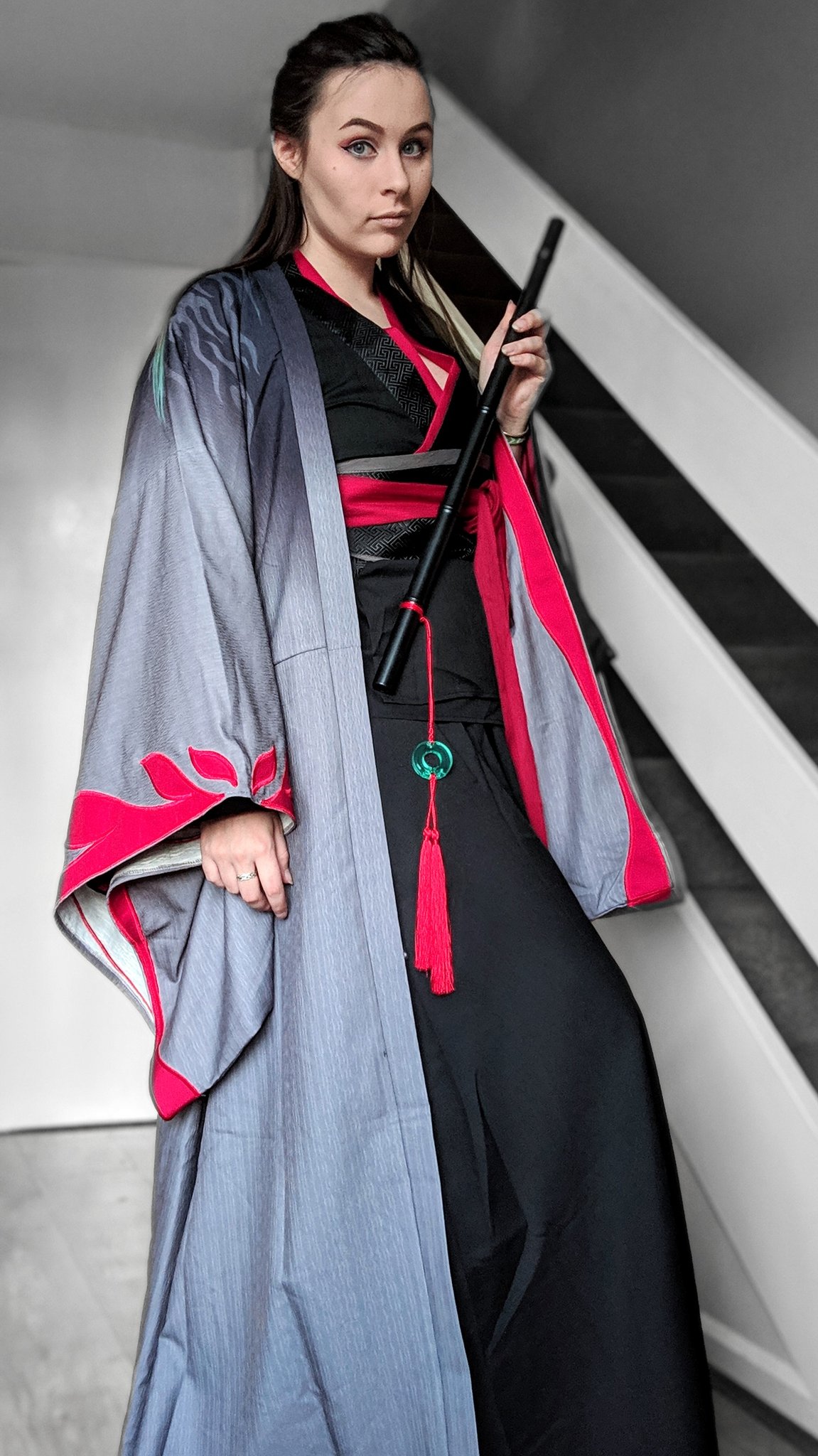 Mo Dao Zu Shi Wuxian Wei Yiling Patriarch Kimono Cosplay Costume