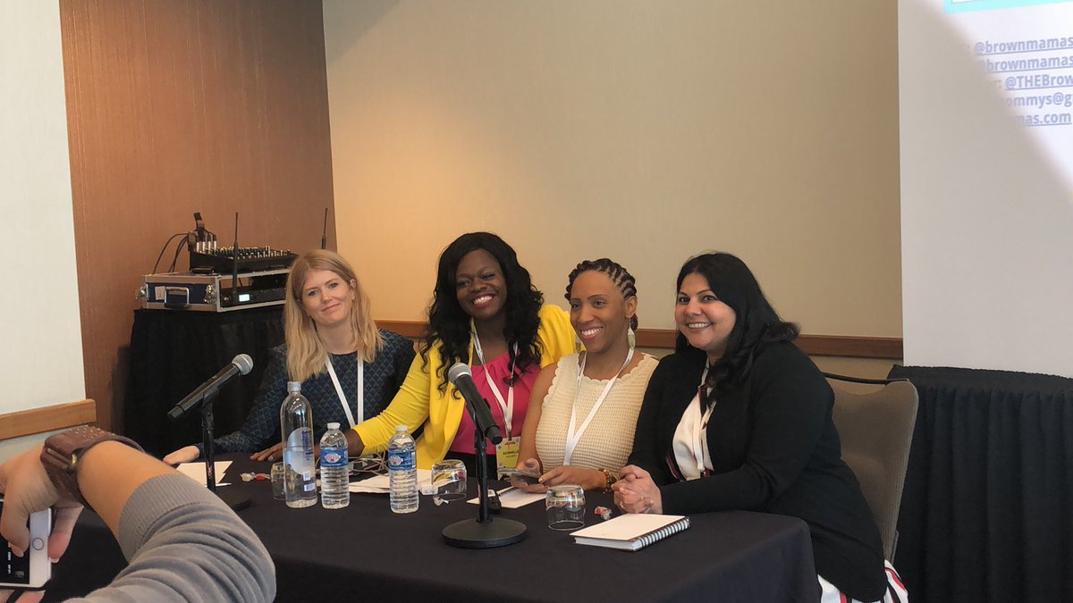 How to create more diverse content creation and facilitate a diverse and inclusive platform (that actually matters!) 

What an amazing insightful panel ladies! Thank you so much 💖💖 <a href="/BklynActiveMama/">✨Nellie (@glamnellie on Threads)✨</a> <a href="/THEBrownMama/">Muffy Mendoza</a> <a href="/thewritersara/">Sara</a> <a href="/janetmanley/">Janet Manley</a> #Mom2Summit
