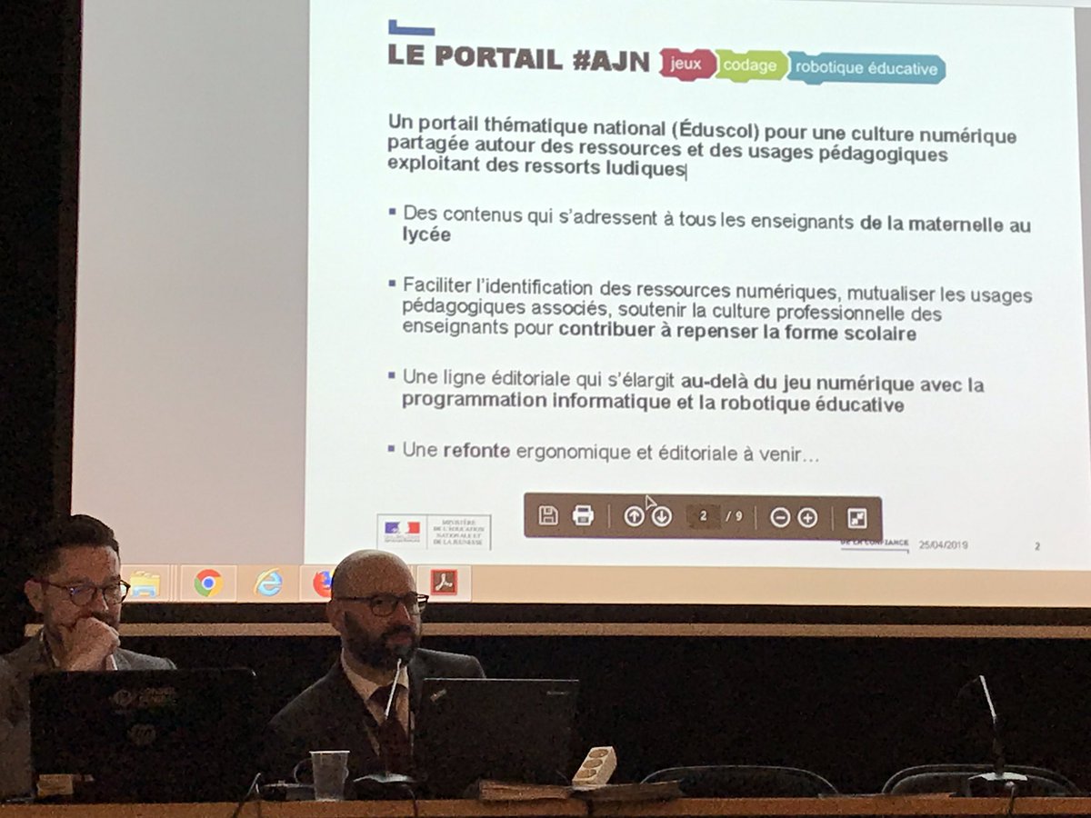 eduscol_EMI's tweet image. Ressource #TraAM #EMI 2018-2919 
Ressources, usages et valorisation des productions académiques, ludification des apprentissages sur le portail #AJN Apprendre avec le Jeu Numérique ➡️ eduscol.education.fr/jeu-numerique/… #RobotiqueÉducative #JeuVidéo #JeuSérieux #jeudévasion #Orme2019