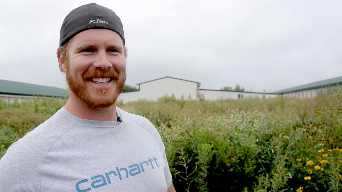 IowaMonarchs's tweet photo. Positivity was the key to success for Tom's #habitat project! To hear more from Tom, check out his full interview: https://t.co/VdtdkxBqJ1 #monarch #butterfly #conservation # https://t.co/OuLpEcuWIL