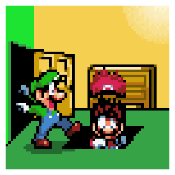 マリオとルイージのtwitterイラスト検索結果