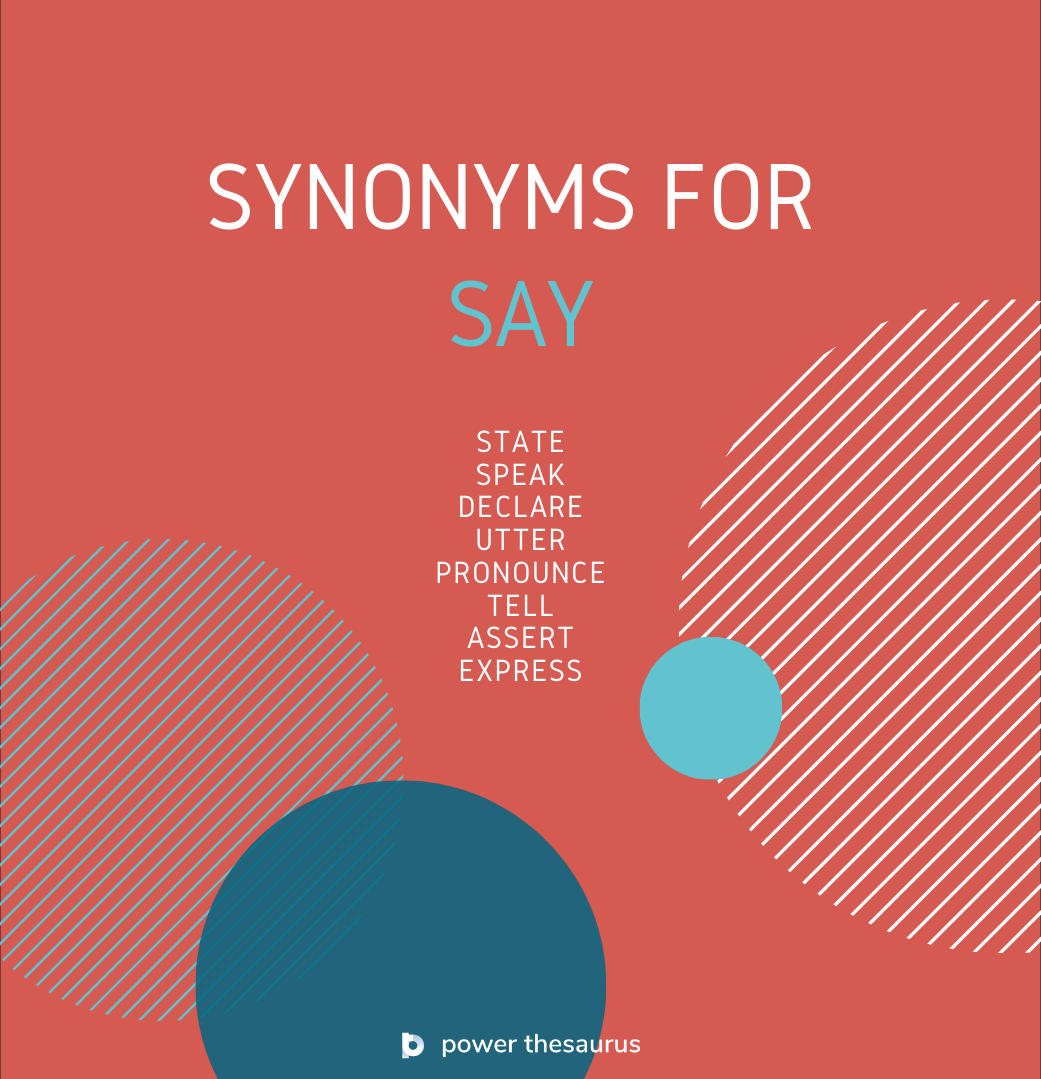 PowerThesaurus's tweet photo. You better not always say "say"☝️
Oh, wait... Did I #say something wrong?😳😬

Find out more https://t.co/9F1nA8hxdI💙

#Synonyms #PT_synonyms #Writing #TopWords #BestSynonyms #Thesaurus #CreativeWriting #ChooseYourWords #Dictionary https://t.co/2Q1sW7u8ZQ