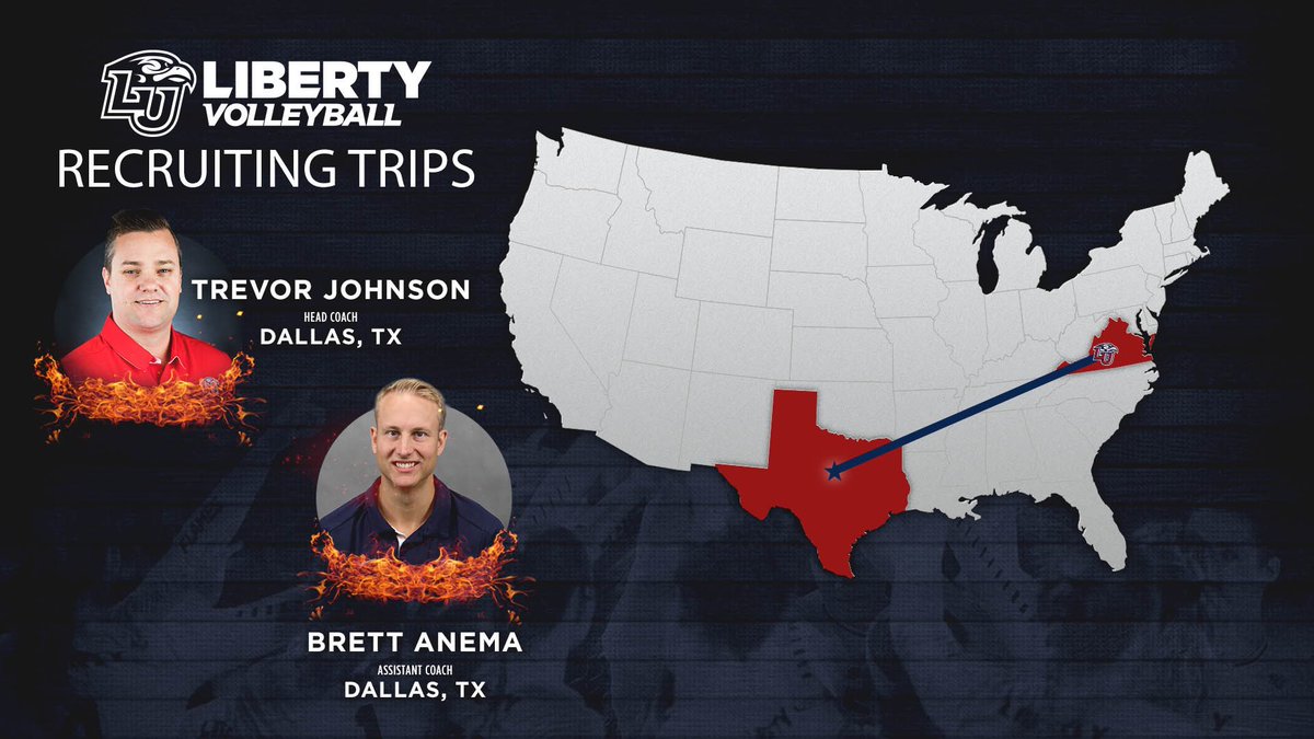 LibertyWVB's tweet photo. @libertywvb is back in the Lone Star State to watch and find #futureflames! 🔥 RiseWithUs #whynotLU #goflames #libertyu https://t.co/joN6Aia4Tf