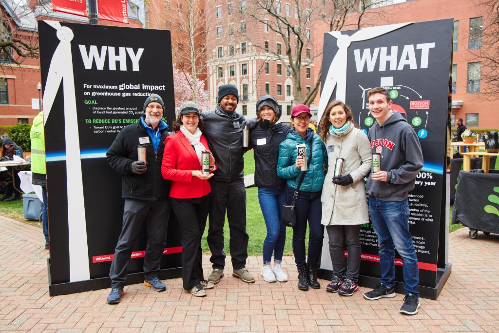 Earth Day Pop Up is TODAY from 11am-2pm in the GSU Plaza. Celebrate #sustainability by connecting with student orgs, local businesses, BU departments and more. Come say hello to the <a href="/sustainableBU/">Boston University Sustainability</a> team!