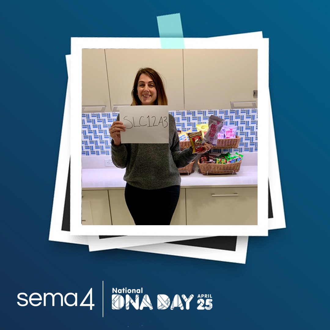 sema4's tweet photo. “Carriers of variants in SLC12A3 have lower blood pressure than the general population. So, as a carrier (thanks for the info @Sema4 Expanded Carrier Screen!), it’s my #FavoriteGene!” - Sally, Director of Scientific Communications @SallyingAbout #DNADay2019 https://t.co/hQ6KhLMCR4