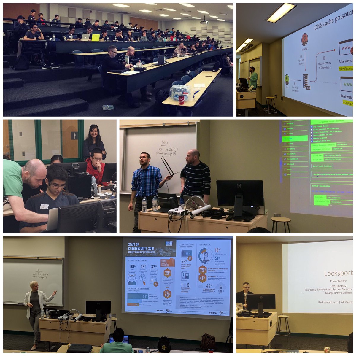 hack_student's tweet image. Raising a new generation of #cybersecurity experts through #HackStudent workshops across Toronto. Thanks to all volunteers involved. Thanks to @YRDSB for bringing the kids and sponsoring the workshop and @GBCollege for providing the space!
#ethicalhacking #education